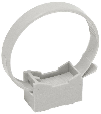 Держатель хомутный для труб со стяжкой d32-63 CFF2 сер. ELASTA IEK CTA10MP-CFF263-K41-100